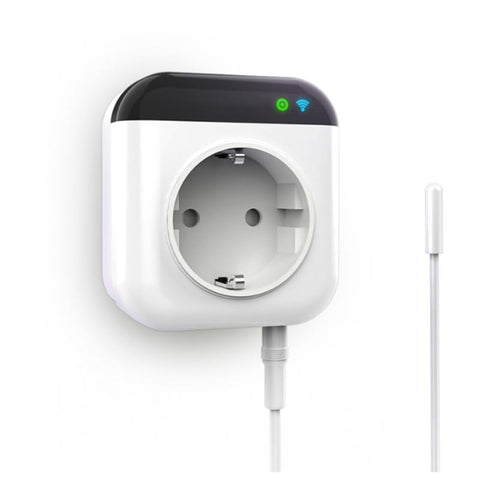 Tuya Wifi Smart Temperature Control System Socket 220V For Alexa Google Home EU Plug-TI01045-Veeddydropshipping
