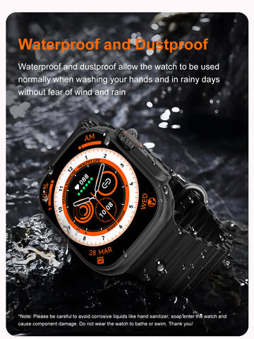 2023 Ultra Smartwatch NFC Bluetooth Call Men Women Smart Watch -CE00526-Veeddydropshipping