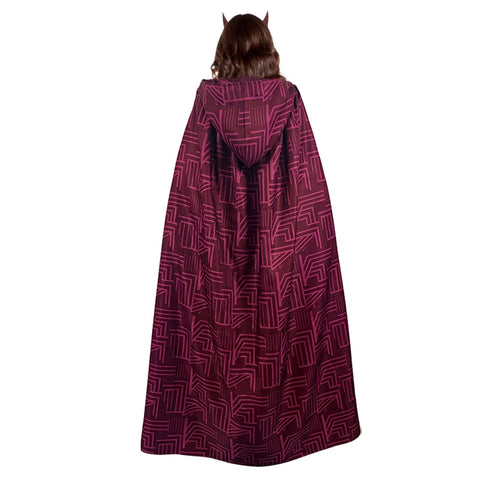 Wanda Vision Scarlet Witch Cosplay Costume-WF01481-Veeddydropshipping