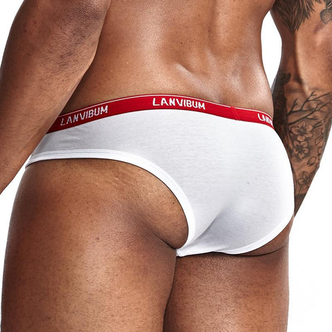 Briefs Gay Sissy Penis Pouch Low Waist Cotton Comfort-MF01500-Veeddydropshipping