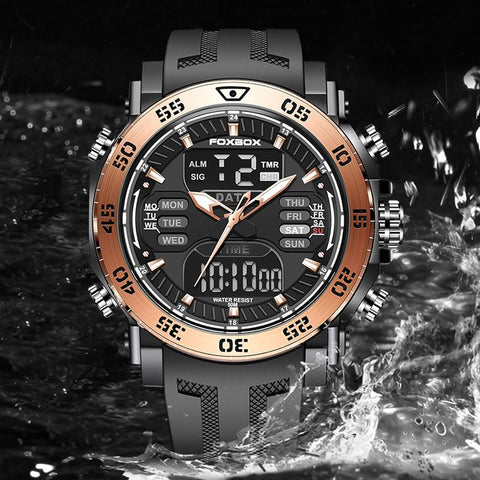 Quartz Man Watches Military Sports Digital Dual Display Watch-JW00797-Veeddydropshipping