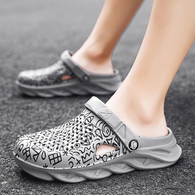 Slippers Baotou Shoes Breathable Large Size Men&#39;s-BS01480-Veeddydropshipping