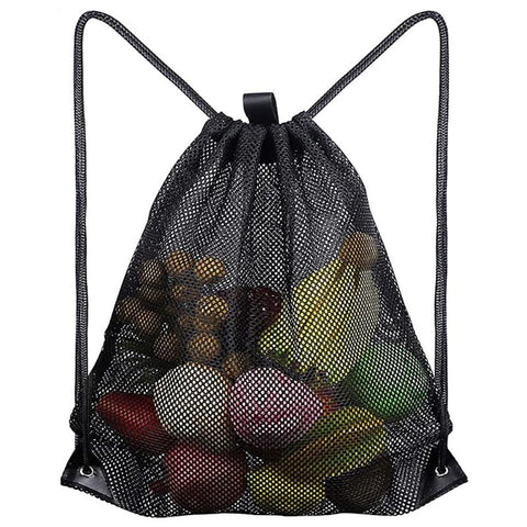 Bag Mesh bag for Pool Toys, Mushroom, Beach-BS00342-Veeddydropshipping