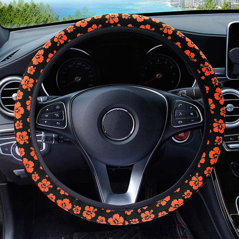 Leopard Printed Steering Wheel Cover Hand Brake Gear Protective Cap-AM01488-Veeddydropshipping