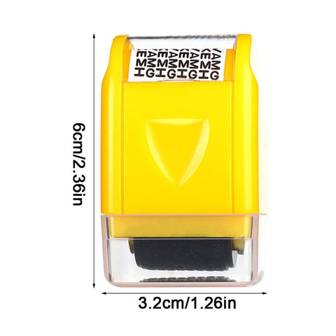 ID Protection Confidential Guard Smear Stamp-HA00014-Veeddydropshipping