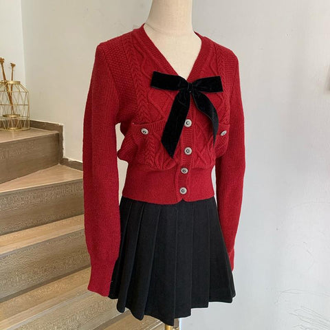 Women Elegant Knitwear Jumper Long Sleeve Knitted Pullover Sweater-Veeddydropshipping
