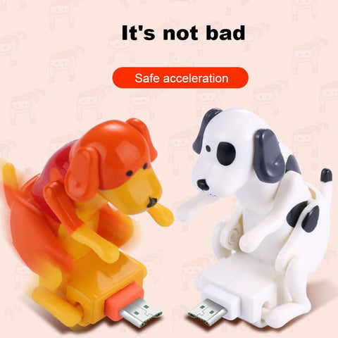 Funny Humping Dog Fast Charger Cable Data Cable For iPhone IOS/Android Mobile Phone -CE00170-Veeddydropshipping