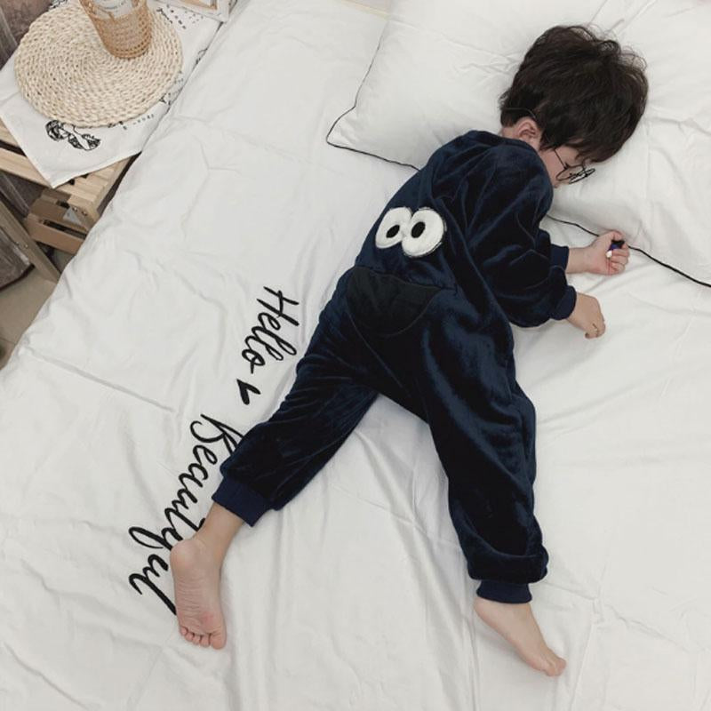 Kids Baby Boys Girls Pajamas Wintrer Children Flannel Animal-Veeddydropshipping