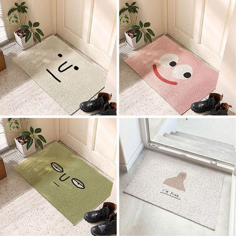 Smile Outdoor carpet Welcome doormat-HA00560-Veeddydropshipping