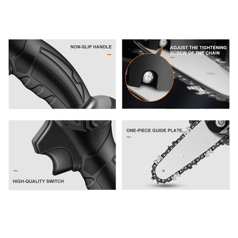 Powered Chainsaw Electric Protable Chainsaw-TI00067-Veeddydropshipping