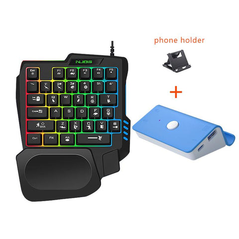 PUBG Mobile Gamepad Game Controller Kit 5 in 1 Keyboard Mouse Converter-CE01529-Veeddydropshipping