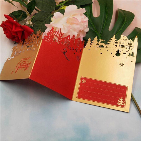 Christmas card dies Metal Cutting Dies Stencils-HA00130-Veeddydropshipping