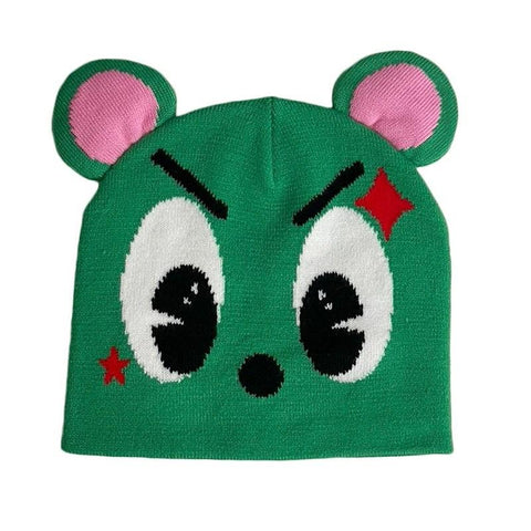 Hat Winter Knitted Hats Party Pink Funny Beanie Cap for-MF00925-Veeddydropshipping