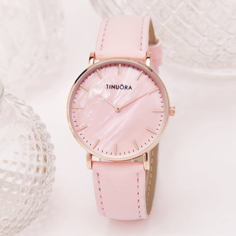 Watches  Ladies Leather Shell Dial Wrist Watch For Women -JW00938-Veeddydropshipping