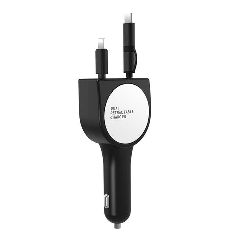 2021 Hot Selling 36w Fast Charging Retractable USB Car-PA01138-Veeddydropshipping