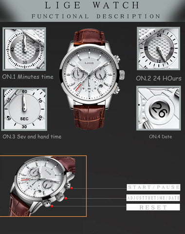 Watches Luxury Leather Casual Quartz Watch Men-JW00650-Veeddydropshipping