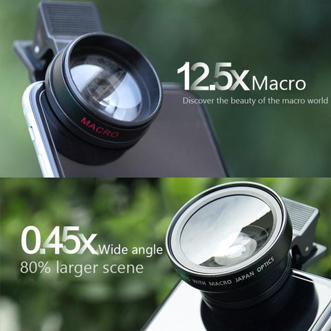 Universal Clip Mobile Phone Lens 37mm Professional-PA01231-Veeddydropshipping