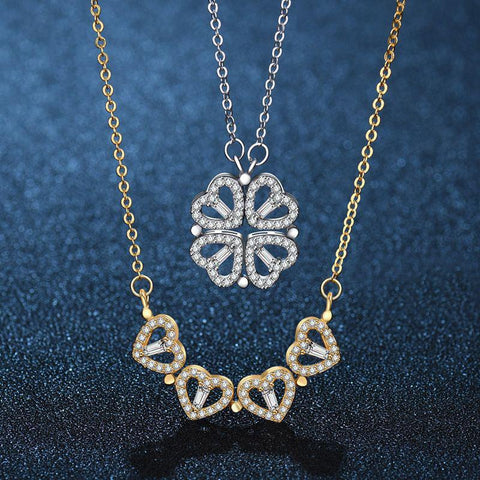 Love Necklace One Multi-wear Necklace Creative-JW01288-Veeddydropshipping