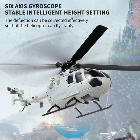 2.4G C186 Military RC Helicopter 4 propellers 6 axis electronic gyroscope for stabilization-TB01411-Veeddydropshipping