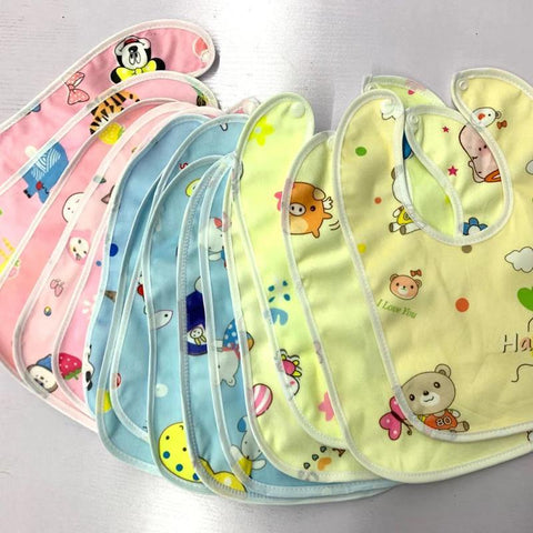 15pcs/Lot Toddler Baby Boys Girls Waterproof Feeding Clothes Newborn Clothing-TB00432-Veeddydropshipping