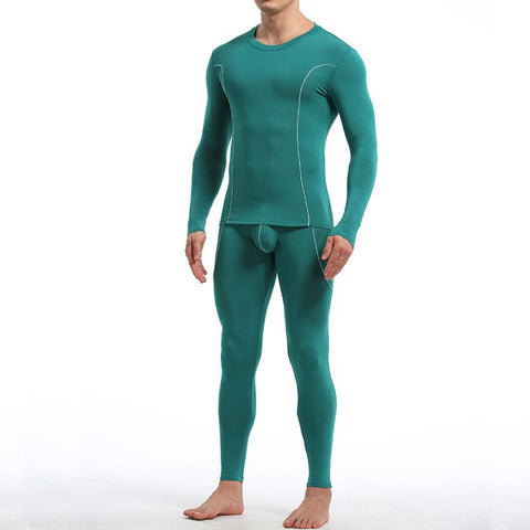 Men Winter Thermo Underwear Long Johns Winter Clothes Men Thick Thermal-MF01628-Veeddydropshipping