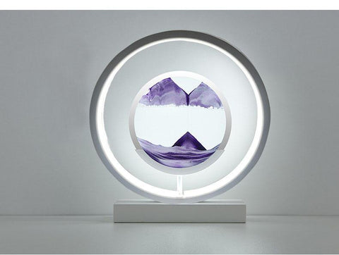 Bedside night light Glass 3d quicksand painting-TI00494-Veeddydropshipping