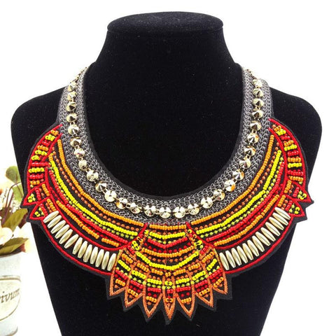 Women Neckline Applique Neckline Sewing Collars-WF01160-Veeddydropshipping