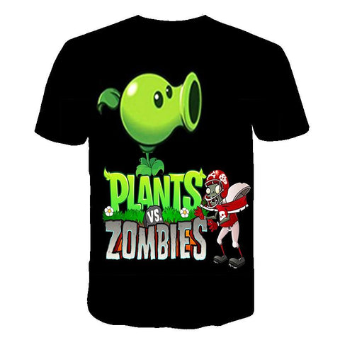 Plants vs Demons Summer T-shirt funny t shirt Boys Girls T-Shirt 3d Print-TB01146-Veeddydropshipping