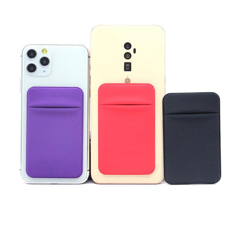 Mobile Phone Back Cards Wallet Case Credit ID Card Holder-BS00645-Veeddydropshipping