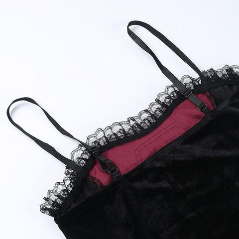 Women Lace Tanks Tops Lace Full Cup Padded Underwear-WF00328-Veeddydropshipping