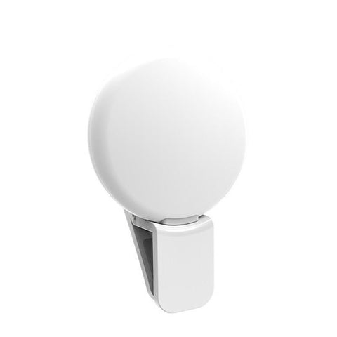 Mini Selfie Ring Light LED Flash Phone Lens Light USB Rechargeable Clip Mobile Phone-PA00826-Veeddydropshipping