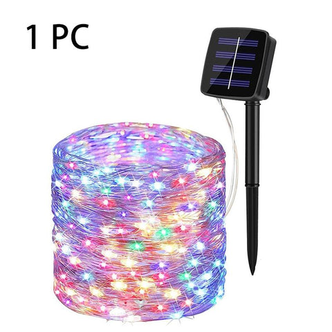 LED Solar Fairy String Lights Outdoor Festoon Lamp Waterproof 8 Modes-TI00823-Veeddydropshipping