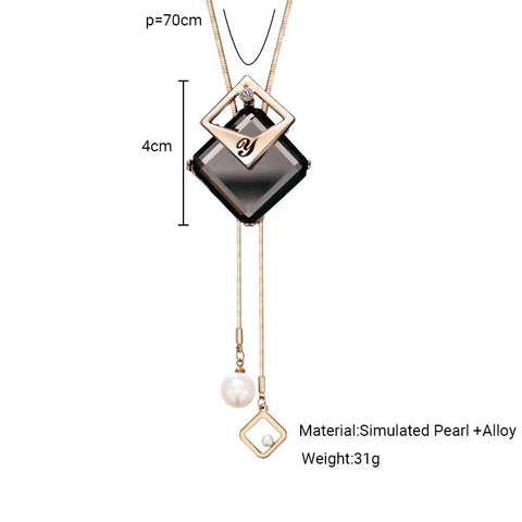 Fashion Long Necklaces Pendants for Women -JW01169-Veeddydropshipping