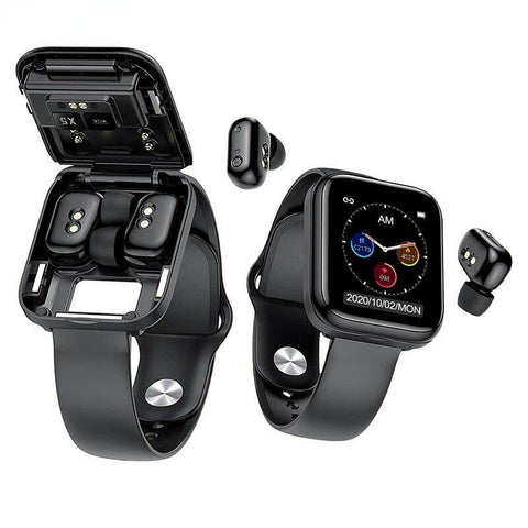 X8 headset smart watch two-in-one X5 upgrade version ultra-thin 1.69 full-touch -CE00726-Veeddydropshipping