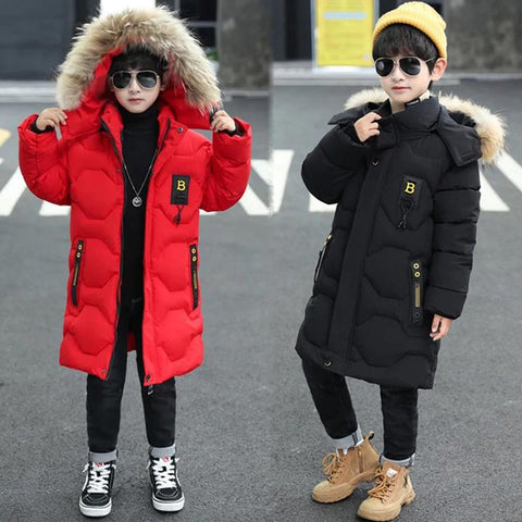 Big Boys Coat Autumn Winter Warm Kids Jackets-Veeddydropshipping