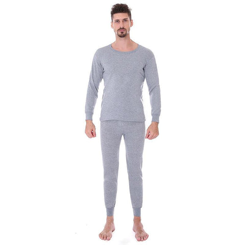 Mannen Thermisch Ondergoed Sets Dunne Fleece Effen-MF01538-Veeddydropshipping