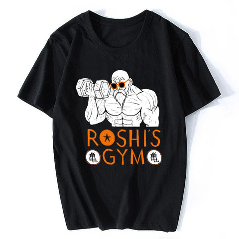 Sennin GYM Funny Anime Tshirt Men Summer
