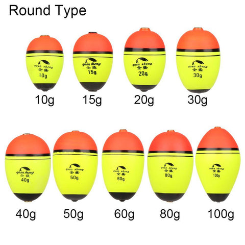 EVA Sea Rock Long/oval Buoyancy Cat Fish Bobber Eva Foam Ball Boia Night Fishing -OS00541-Veeddydropshipping