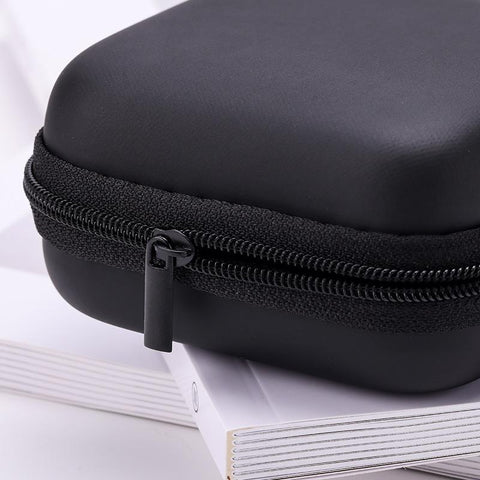 Headphone Case Bag with Lanyard Earphone Box Storage for Memory Card Headset USB Cable-PA00861-Veeddydropshipping