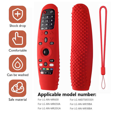 TV Remote Control Protective Sleeve Cover Case-HA01925-Veeddydropshipping