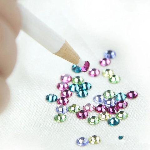 DIY Nail Art Rhinestones Gems Picking Crystal Dotting Tool -BH00971-Veeddydropshipping