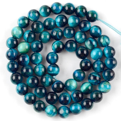 Natural Stone Beads Colorful Round Beads For Jewelry Making DIY -JW01513-Veeddydropshipping
