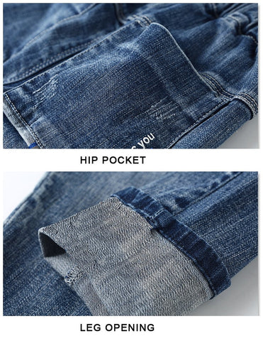IENENS 4-11Y Kids Child Boys&#39;s Jeans Young Boy Casual Trousers Baby-TB01314-Veeddydropshipping