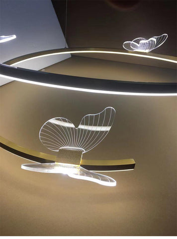 Modern Fashion Chandelier Butterfly Light-TI00319-Veeddydropshipping