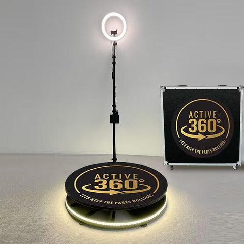 Portable 360 Photo Booth Automatic 360 Booth For Video Events 360 Booth -CE00364-Veeddydropshipping