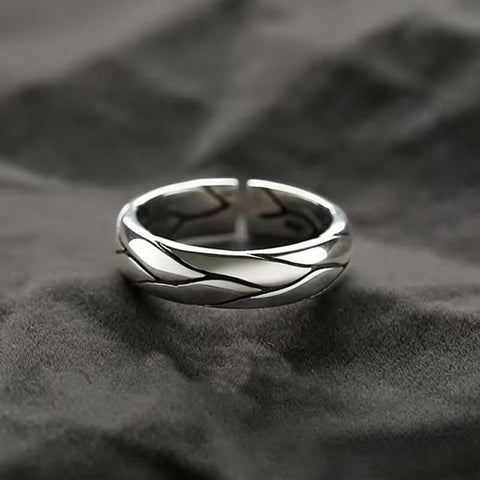 Fashion Silver Color Minimalist Twined Finger Rings Creative -JW01386-Veeddydropshipping