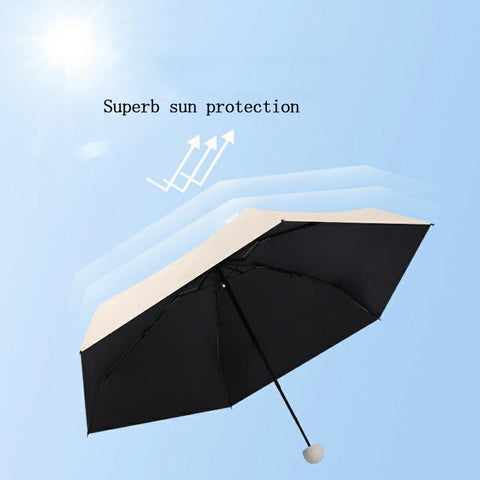 Pocket five-fold umbrella dual-use compact-HA01152-Veeddydropshipping