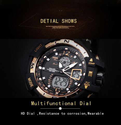 Sport Watch Quartz Wrist Watches Men Luxury Digital watch-JW00815-Veeddydropshipping