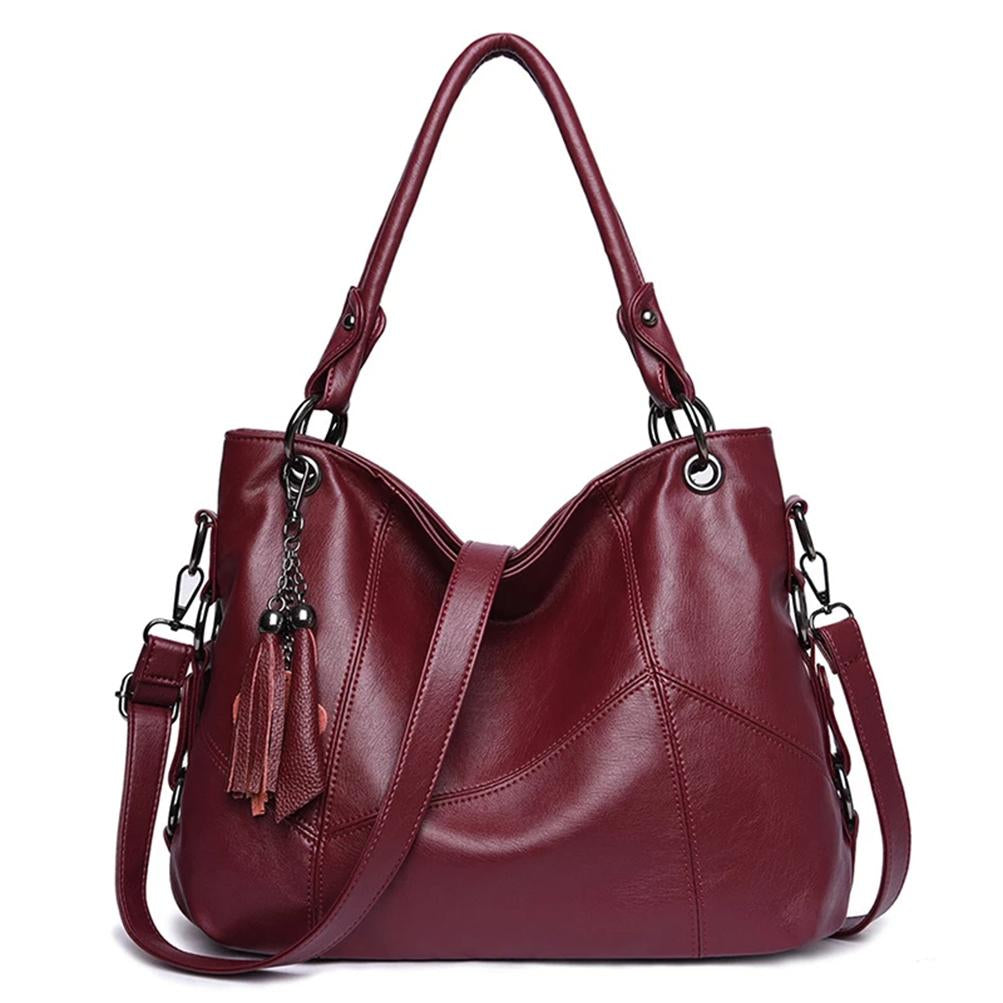 Leather Handbags Women Messenger Crossbody Bag European&amp-BS00126-Veeddydropshipping