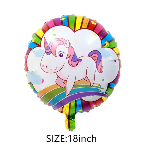 Cartoon Pegasus Shaped Unicorn Inflatable Foil Balloon-HA01863-Veeddydropshipping